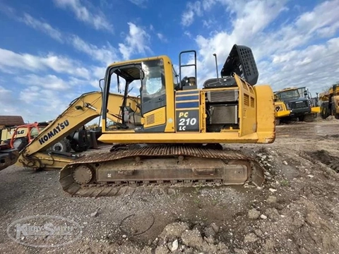 Side of Used Komatsu Excavator for Sale
